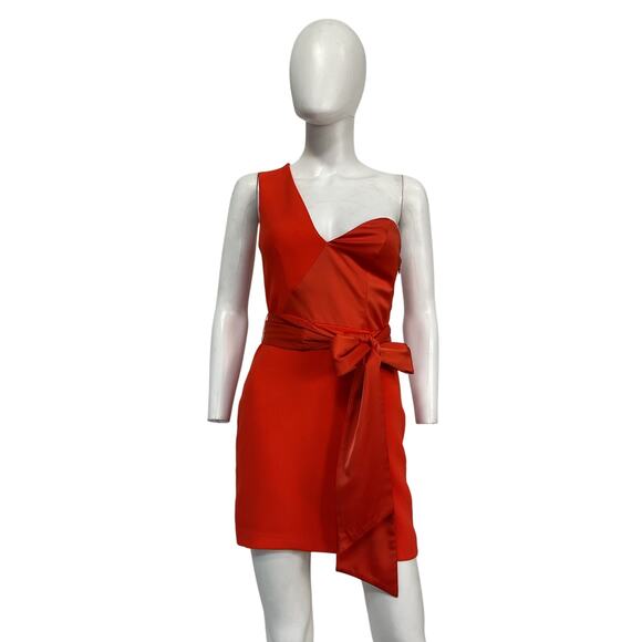 Nbd 'Jasper' Orange Polyester Mini Dress Size XS - Picture 2 of 6